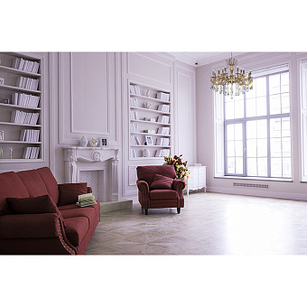 Люстра подвесная Lucia Tucci BARLETTA 122.10.5 cream white 900Вт 15 лампочек E14