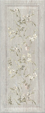 Декор KERAMA MARAZZI Кантри Шик 7189 серый панель 20х50см 1,2кв.м.