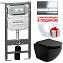 Инсталляция с унитазом Ceramica Nova Metropol CN4002MB_1002CH_1000