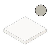 Плитка для ступеней Atlas Concord Италия Prism A4Y1 Cloud Scalino Angolare 33х33см 0,109кв.м. неполированная