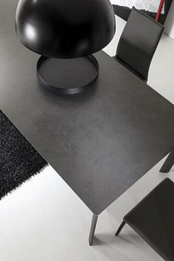 Матовый керамогранит LAMINAM Blend LAMF004401 Nero 5.6 mm 300х100см 30кв.м.