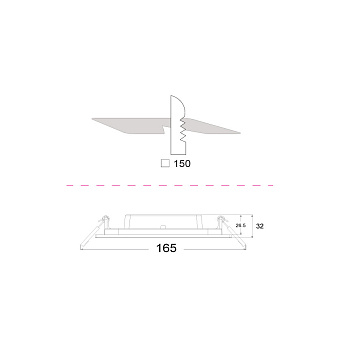 Светильник точечный встраиваемый Maytoni Stockton DL020-6-L12W 12Вт LED