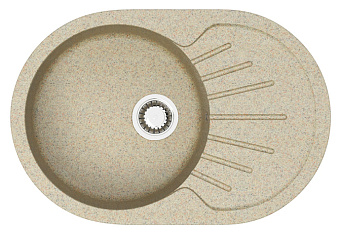 Мойка кухонная Azario FLORA CS00079915 73х45см коричневый