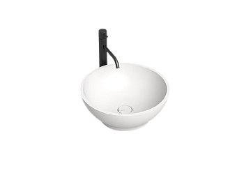 Раковина накладная SALINI GLORIA 1102203MRH 41,5х41,5см
