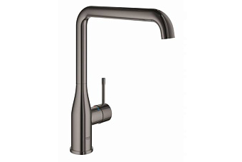 Смеситель для кухни GROHE Essence New 30269A00 высокий излив чёрный