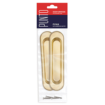 Ручки купе PUNTO Soft LINE SL-010 SG золото