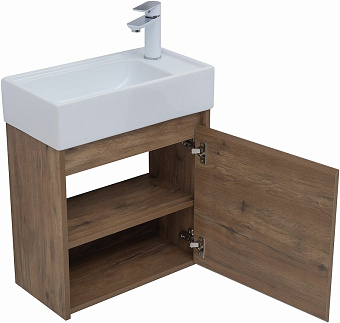 Тумба под раковину подвесная AQUANET Nova Lite 298855 25,2х49х47,7см
