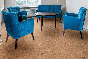 Пробковый пол CORKSTYLE NATURAL CORK-GLUE 915х305х6мм Rombo New Rombo neu_GLUE 3,36кв.м