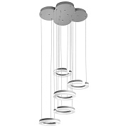 Люстра подвесная Lightstar Unitario 763449 46Вт 5 лампочек LED