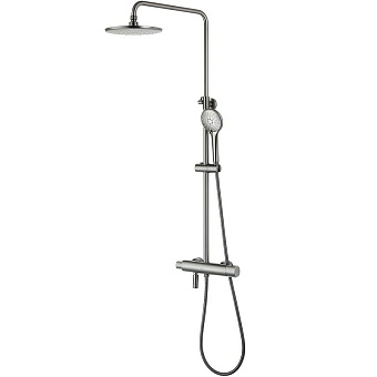 Душевая система LEMARK Bronx LM3772GM графит