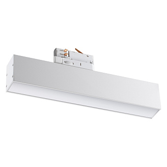 Трековый светильник Novotech ITER 358854 18Вт LED белый для трёхфазного трека