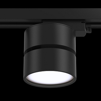 Трековый светильник Maytoni ONDA TR007-1-12W4K-B 12Вт LED чёрный для однофазного трека