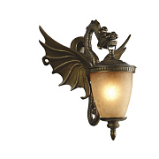 Светильник фасадный Favourite Dragon 1717-1W 60Вт IP44 E27 коричневый