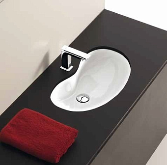 Раковина встраиваемая сверху ArtCeram WASHBASINS IDL001 01 00 37х60см