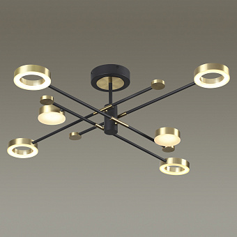 Люстра потолочная Odeon MIDCENT 4321/55CL 55Вт 1 лампочек LED