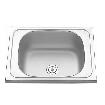 Мойка кухонная MELANA 5040 091 t (*20) 50х40см хром