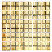 Керамическая мозаика Starmosaic Metal CIO915JY Golden Glossy 32,5х32,5см 1,01кв.м.