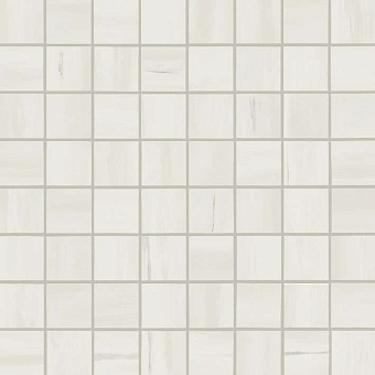 Керамическая мозаика Atlas Concord Италия MARVEL STONE AS3V Stone Bianco Dolomite Mosaico Matt 30х30см 0,9кв.м.