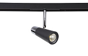 Магнитный трековый светильник CRYSTAL LUX SPACE CLT 0.33 006 12W BL-CH 4000K 12Вт LED чёрный