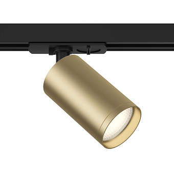 Трековый светильник Maytoni Focus S TR020-1-GU10-BMG 10Вт GU10 матовое золото для однофазного трека