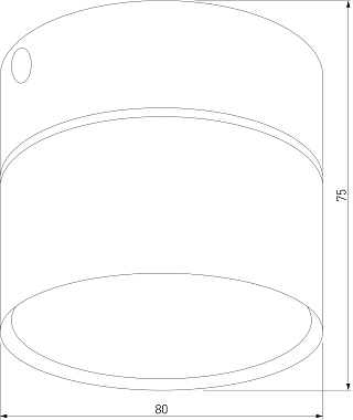 Светильник потолочный TK Lighting Space 3398 60Вт GX53