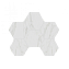 Керамическая мозаика ESTIMA ALBA Mosaic/AB01_PS/25x28,5/Hexagon Heagon 25х28,5см 0,712кв.м.