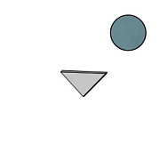 Вставка Atlas Concord Италия Boost Pro A0AB Powder Blue Corner A.E. 1,4х1,4см 0,004кв.м.