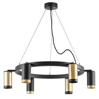 Люстра подвесная Lightstar Rullo LR01640337370 300Вт 6 лампочек GU10
