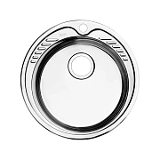 Мойка кухонная IDDIS Suno SUN49P0i77K 49х49см сталь