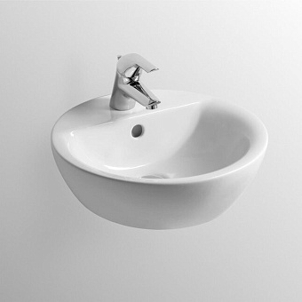 Раковина накладная IDEAL STANDARD CONNECT E804001 43х43см