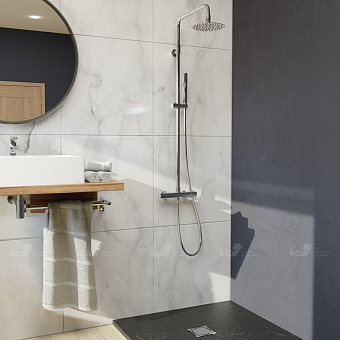Душевая система RGW Shower Panels 21140121-01 SP-21 хром
