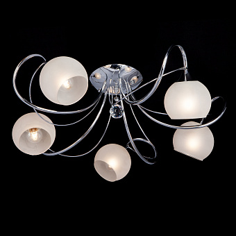 Люстра потолочная Eurosvet Costa 30102/5 хром 60Вт 5 лампочек E14