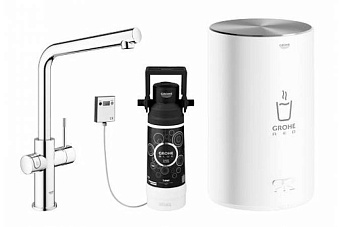 Смеситель для кухни GROHE Red II Duo 30327001 высокий излив хром