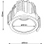 Светильник точечный встраиваемый Maytoni Alfa LED DL043-01-15W3K-RD-W 15Вт LED