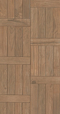 Керамическая мозаика Atlas Concord Италия Axi AMWQ Brown Chestnut Treccia 28х53см 0,59кв.м.