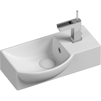 Раковина подвесная Ceramica Nova ELEMENT CN6039L 40х22см