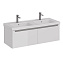 Тумба под раковину подвесная LEMARK Buno mini LM05BM125T 45х120х39,2см