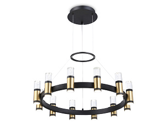 Люстра подвесная Ambrella COMFORT LineTech FL6206 72Вт 12 лампочек LED