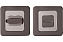 Фиксатор Code Deco WC-2207-BN чёрный никель