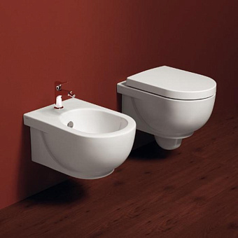 Унитаз подвесной SIMAS E-Line EL18bi ободковый без сиденья