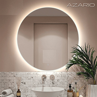 Зеркало Azario Alone Cerchio CS00079362 80х80см с подсветкой