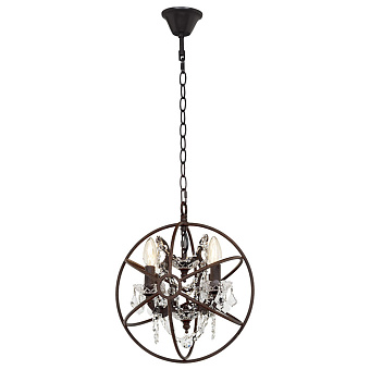 Люстра подвесная Loft It Foucaults Orb Crystal LOFT1897/4 160Вт 4 лампочек E14