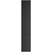 Пенал подвесной AM-PM GEM M90CHR0306BM 32х30х163см чёрный