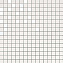 Керамическая мозаика Atlas Concord Италия 3D Wall 9DSM Solid White Mosaic 30,5х30,5см 0,558кв.м.