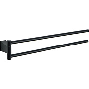 Полотенцедержатель FIXSEN Trend FX-97802A чёрный 38см