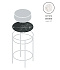 Столешница ArtCeram Vogue TFA011 47 Мрамор 44х44см carrara