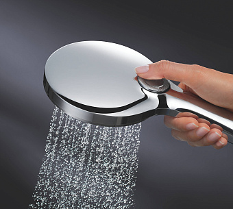 Ручной душ GROHE Rainshower SmartActive 26544LS0 белый/хром