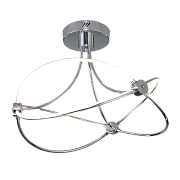 Светильник потолочный Eurosvet PETTO 90246/6 хром Smart 100Вт LED