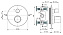 Смеситель для ванны IDEAL STANDARD CERATHERM T100 A5814A5 магнит
