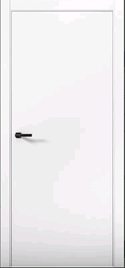 Межкомнатная дверь Aurum Doors Палладий Pd1 Аляска ПВХ 800х2400мм глухая